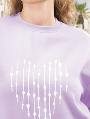 Kotty Women Graphic Printed Full Sleeves Sweatshirt