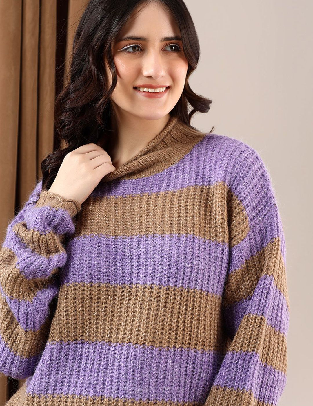 Kotty Women Colourblocked Pullover