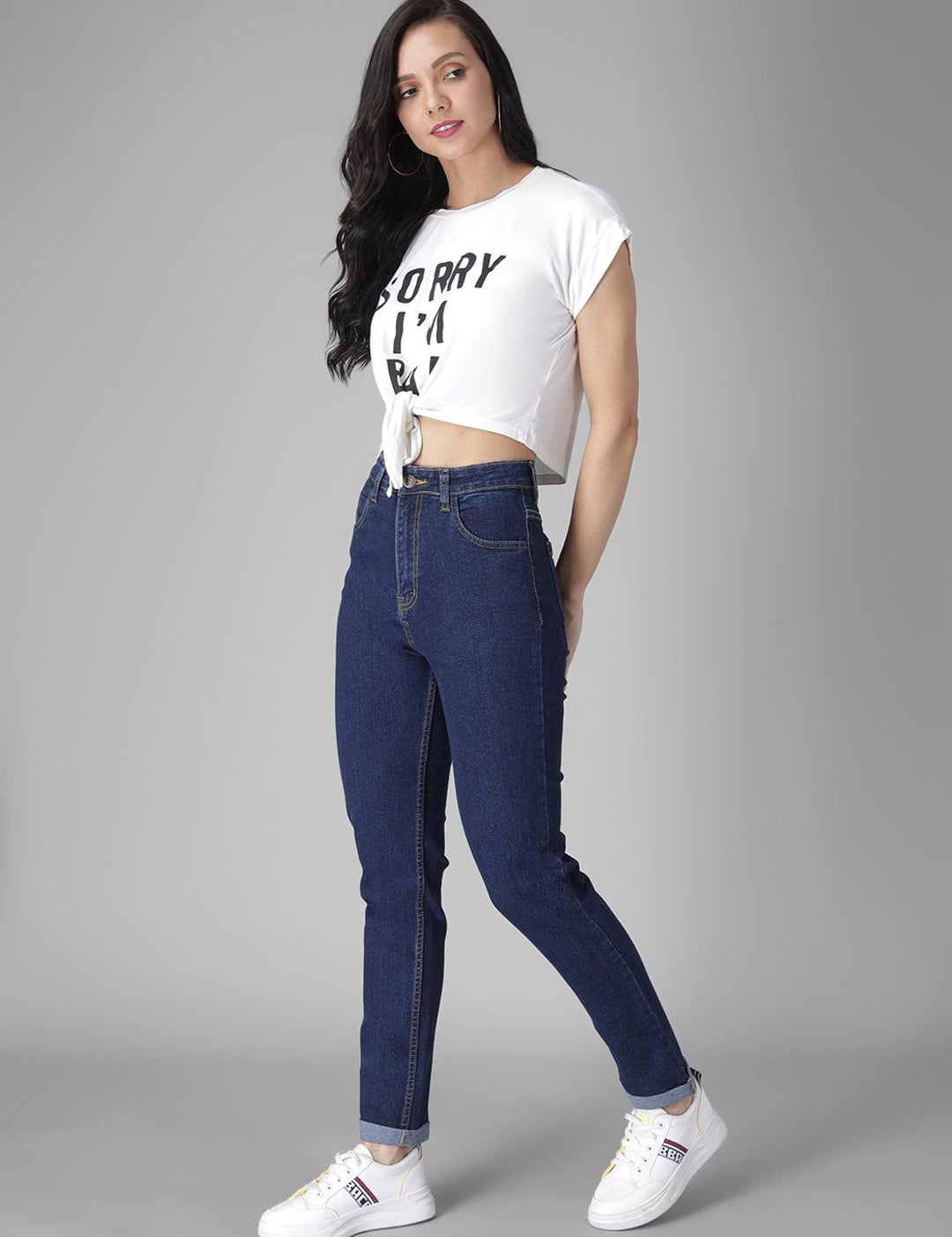 Kotty Women Jean Slim Fit High-Rise Stretchable Jeans