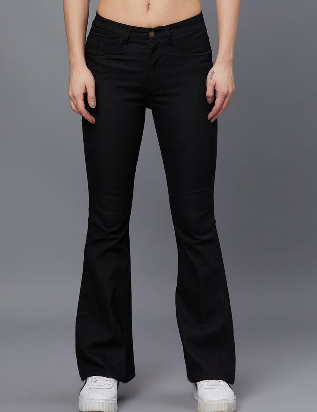 Kotty Women Bootcut High-Rise Stretchable Jeans