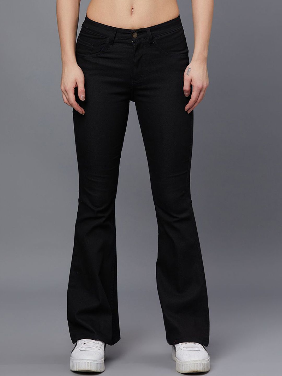 Kotty Women Bootcut High-Rise Stretchable Jeans