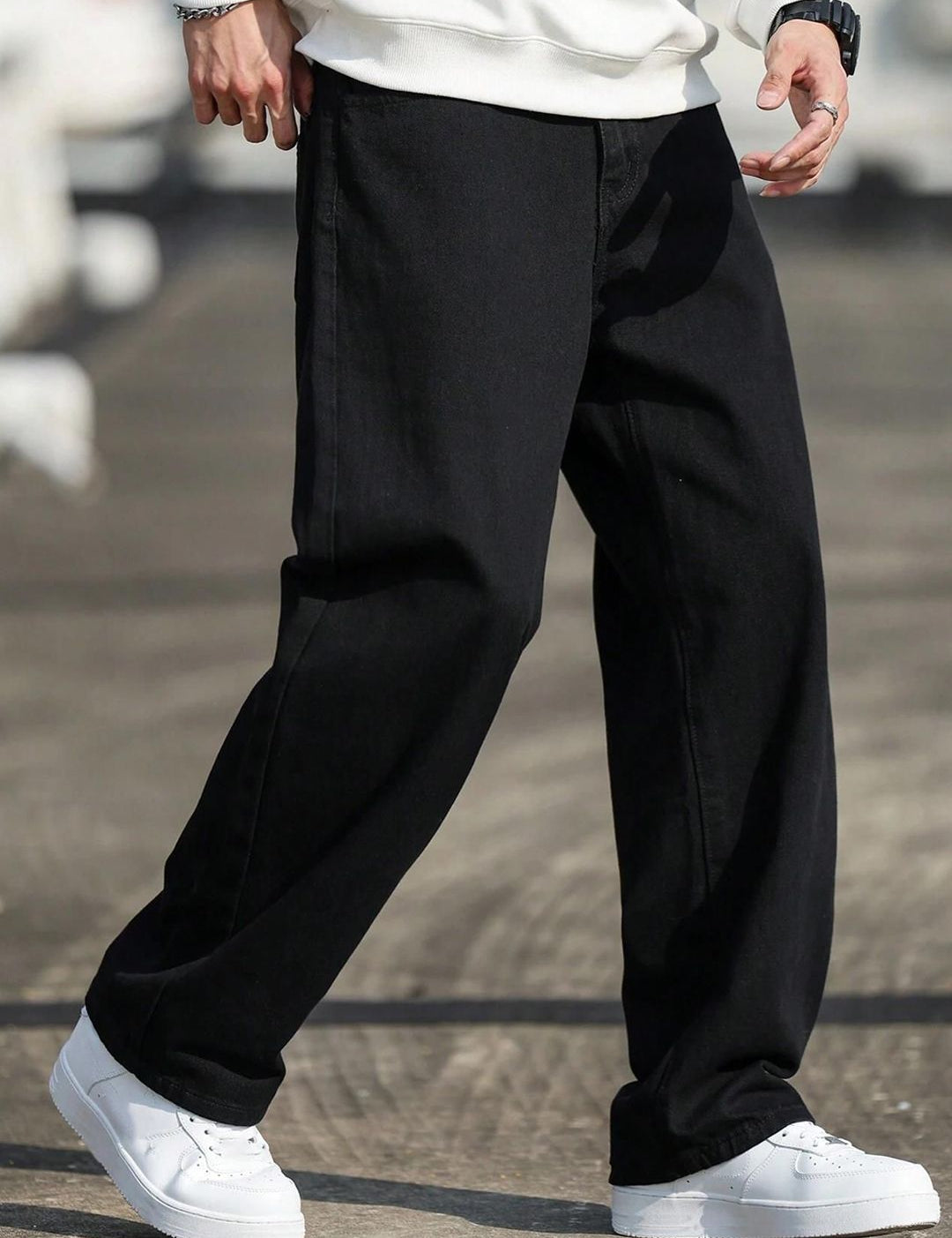 Kotty Men Regular Fit Mid-Rise Stretchable Jeans