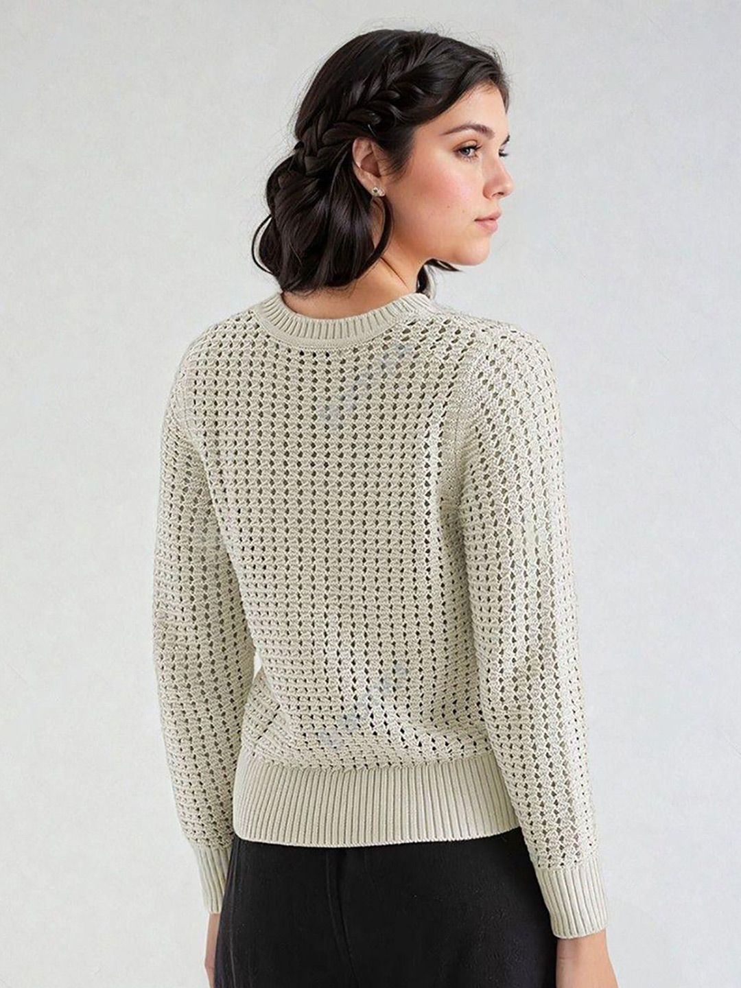 Kotty Women Open Knit Pullover