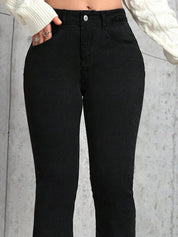 Kotty Women Jean Bootcut High-Rise Stretchable Jeans