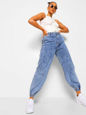 Kotty Women Jogger High-Rise Stretchable Jeans