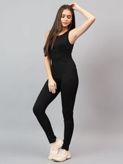 Kotty Women Scoop Neck Sleeveless Basic Jumpsuit