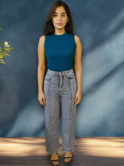 Kotty Women Regular Fit High-Rise Light Fade Stretchable Jeans