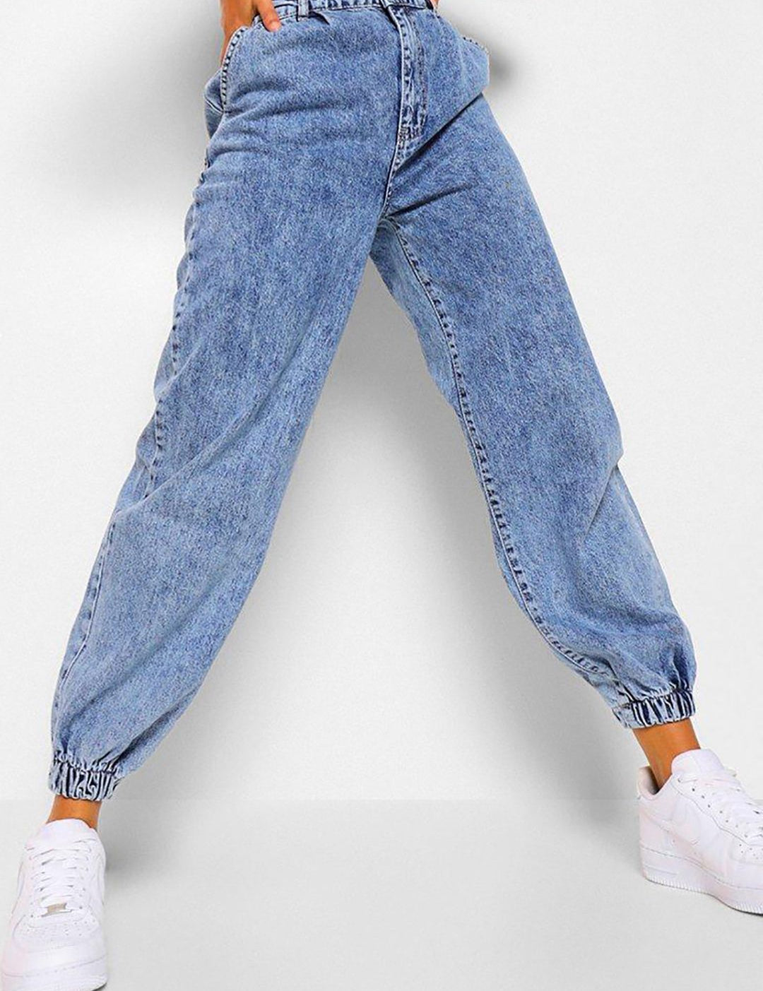 Kotty Women Jogger High-Rise Stretchable Jeans