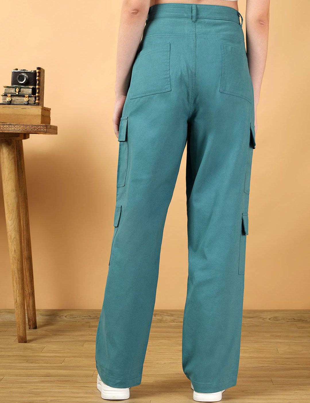 Kotty Women Jean Straight Fit High-Rise Stretchable Jeans