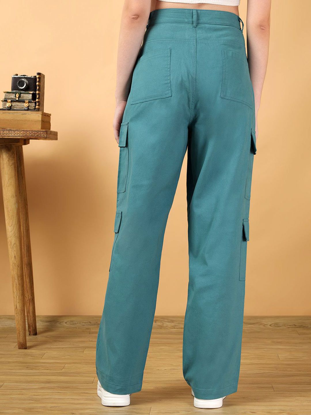 Kotty Women Jean Straight Fit High-Rise Stretchable Jeans