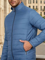 Kotty Men Mock Collar Puffer Jacket