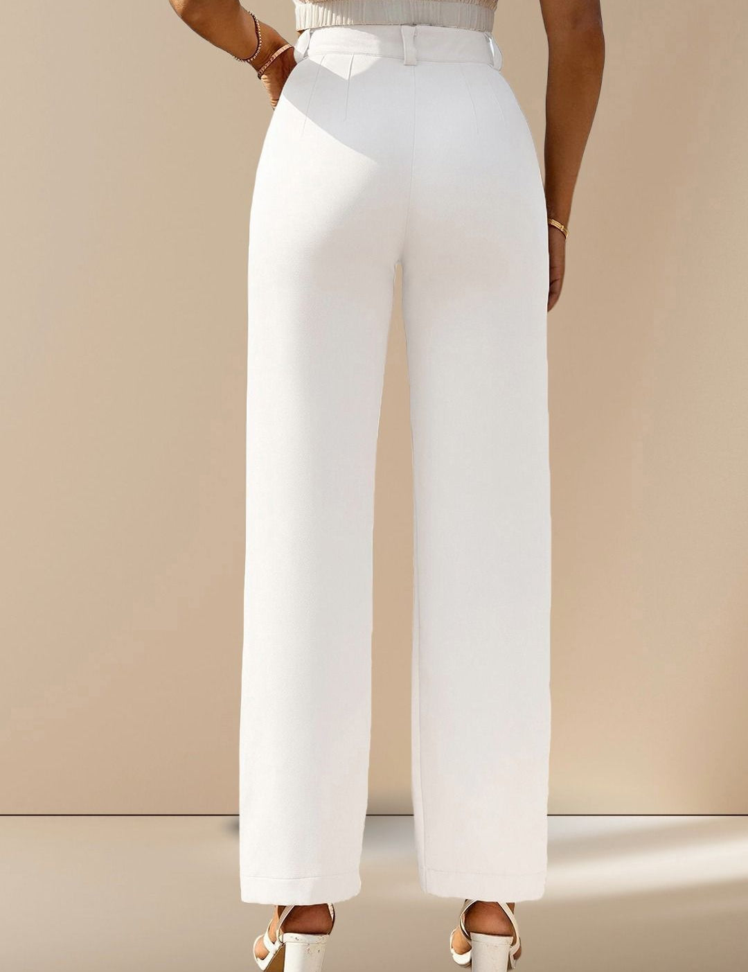 Kotty Women High-Rise Bootcut Trousers