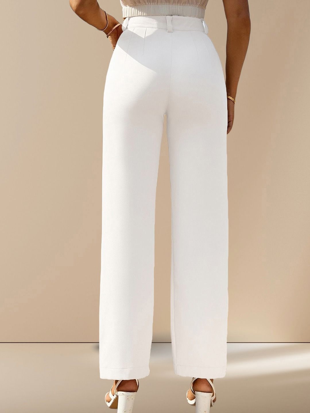 Kotty Women High-Rise Bootcut Trousers