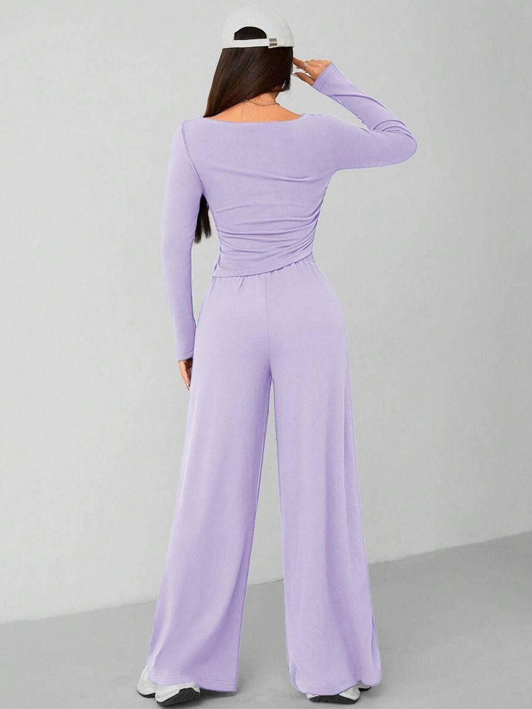 Kotty  Boat Neck Top With Trousers Co-Ords