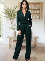 Kotty Lapel Collar Long Sleeves Coat With Trouser
