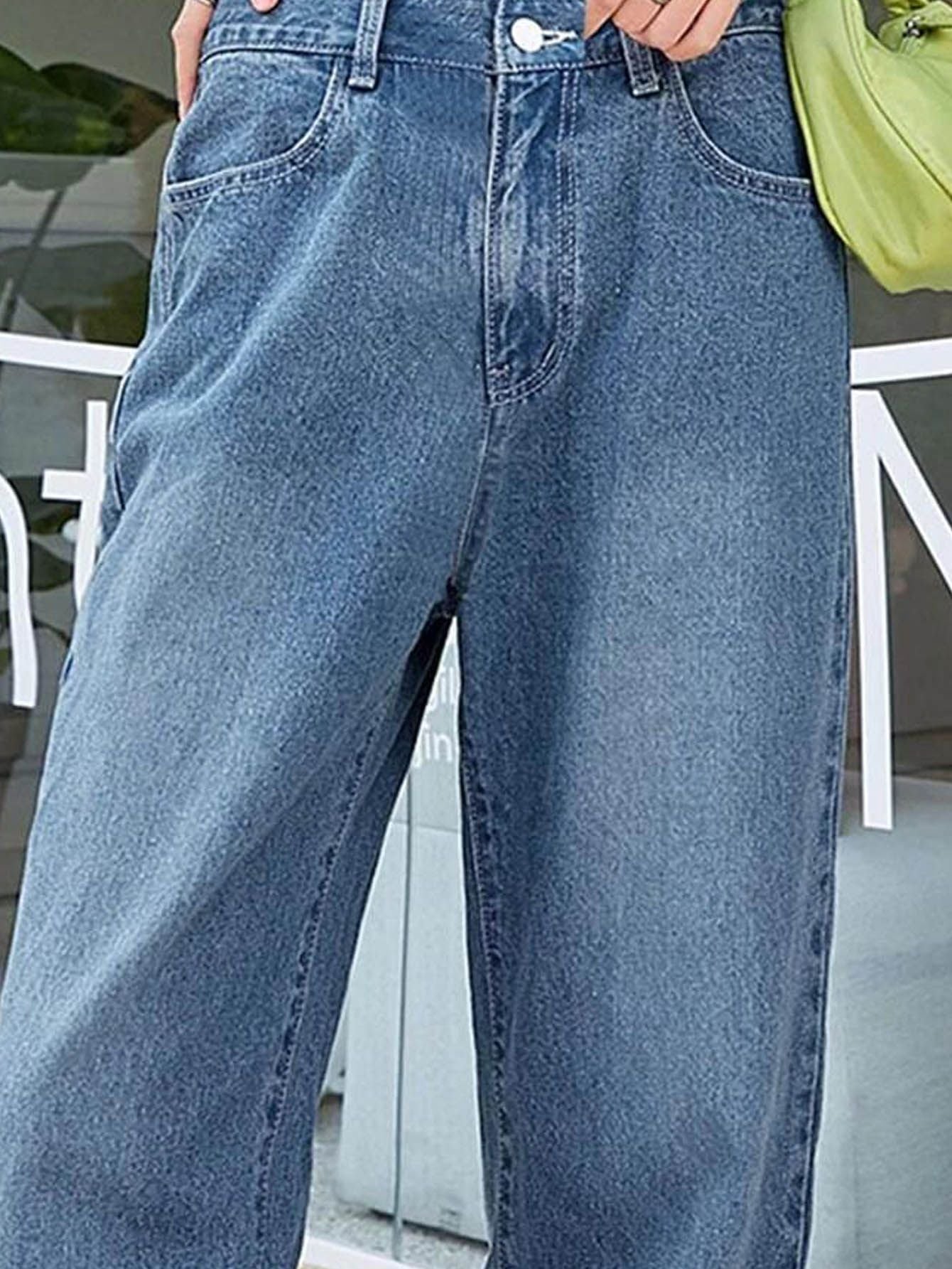 Kotty Women Cotton Relaxed Fit High-Rise Stretchable Jeans