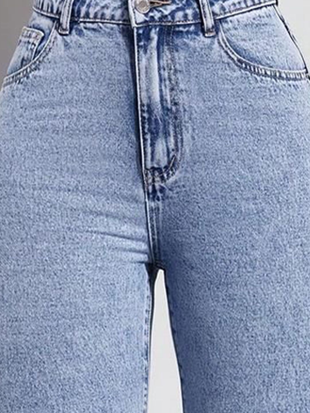 Kotty Women Straight Fit High-Rise Stretchable Jeans