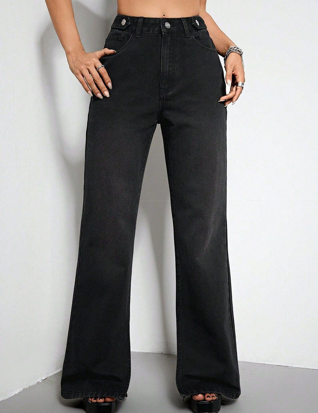 Kotty Women Jean Bootcut High-Rise Stretchable Jeans