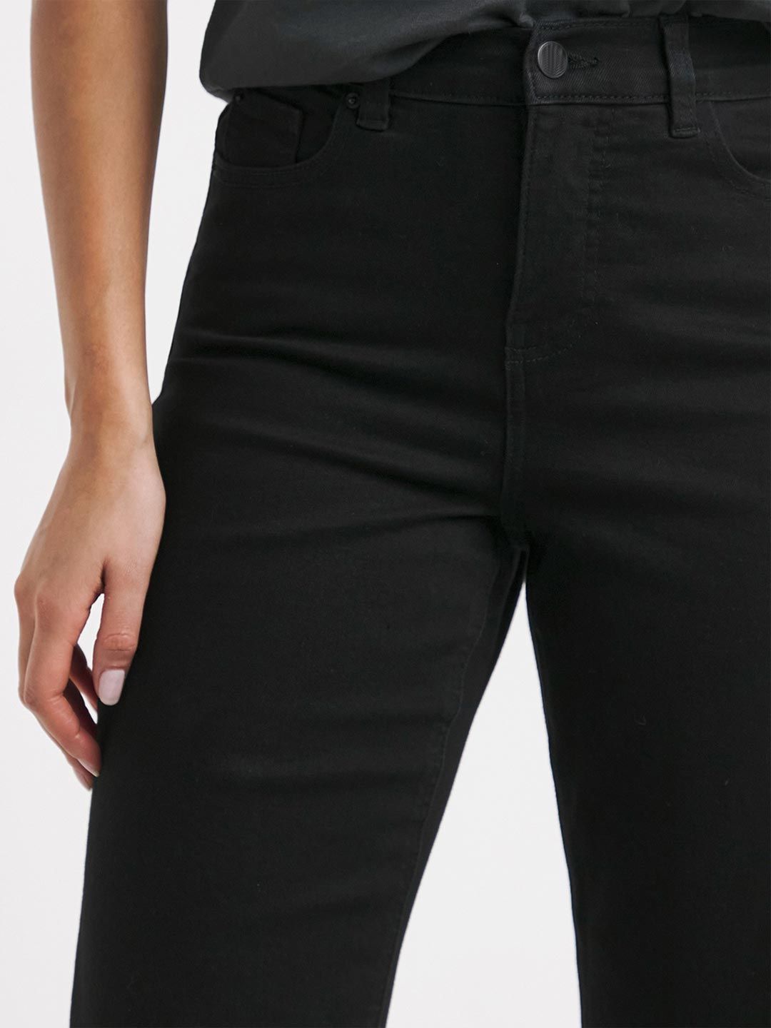 Kotty Women Wide Leg High-Rise Stretchable Denim Jeans