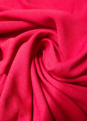 KOTTY Red Sleeveless Boat Neck A-Line Midi Flare Dress