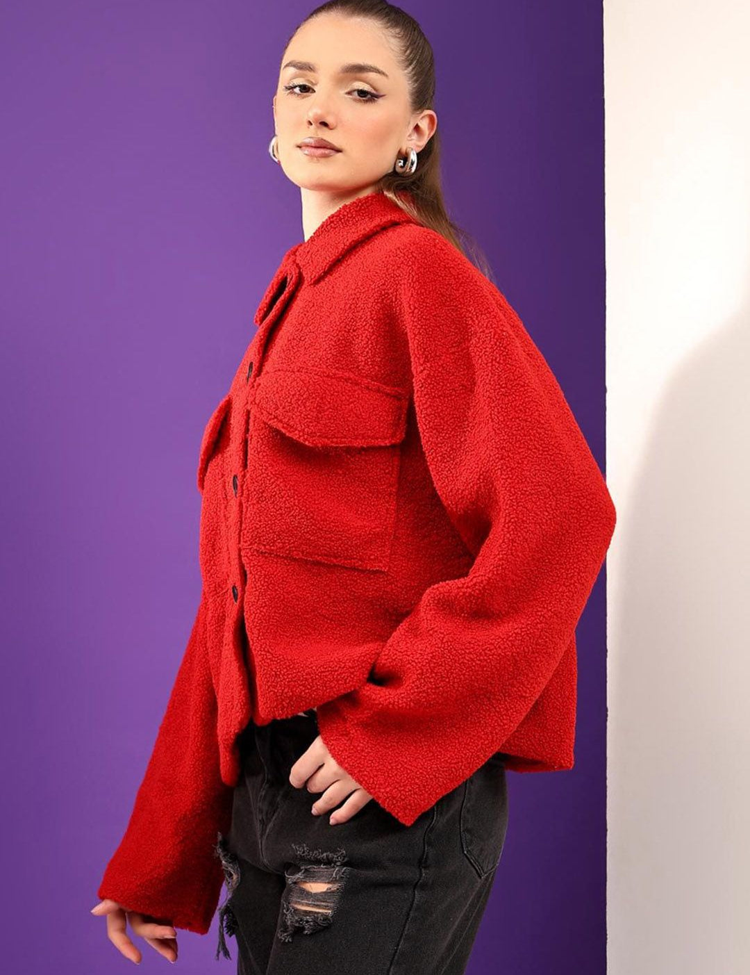 Kotty Women Single-Breasted Overcoat