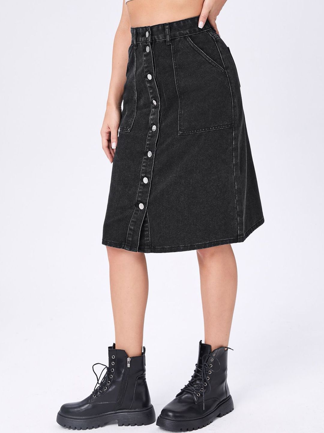 Kotty A-Line Knee Length Skirt