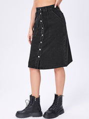 Kotty A-Line Knee Length Skirt