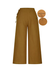 Kotty Women Loose Fit High-Rise Trousers