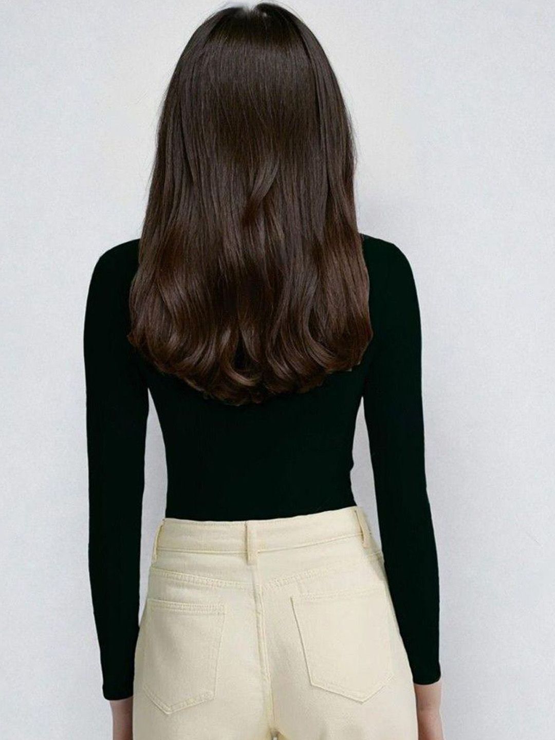 Kotty  Black and Green Long Sleeves T-Shirt with Trouser