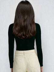 Kotty  Black and Green Long Sleeves T-Shirt with Trouser