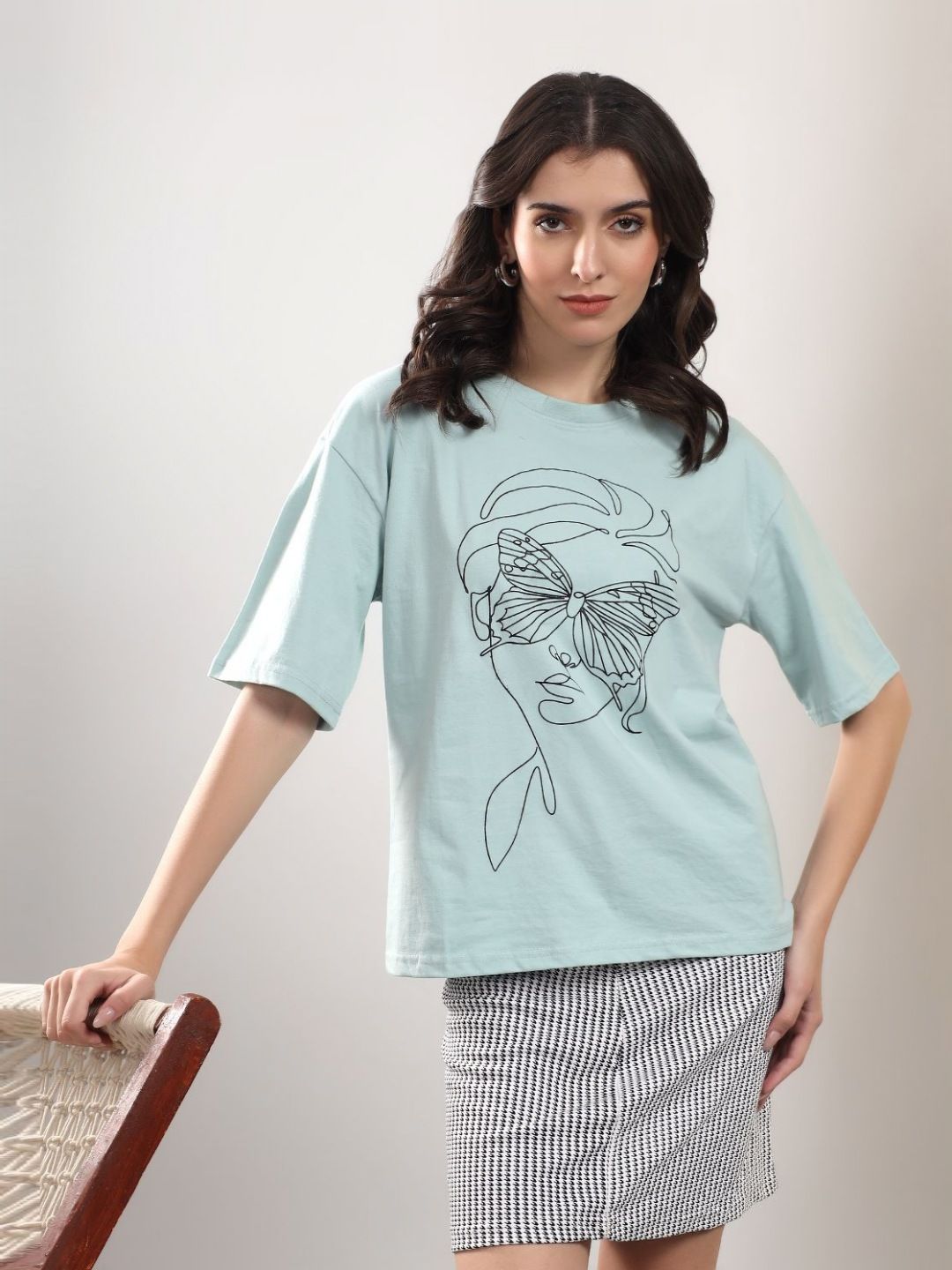 Kotty Women Graphic  Printed T-shirt