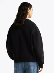 Kotty Women Graphic Printed Round NeckFull Sleeve Oversized Sweatshirt