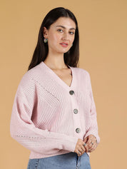 Kotty Women Ribbed Cardigan