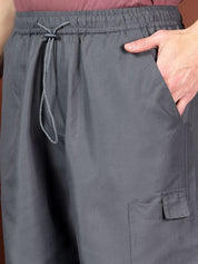 Kotty Men Relaxed Easy Wash Cargos Trousers