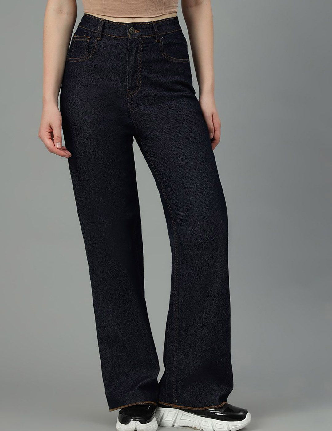 Kotty Women Jean Bootcut High-Rise Stretchable Jeans