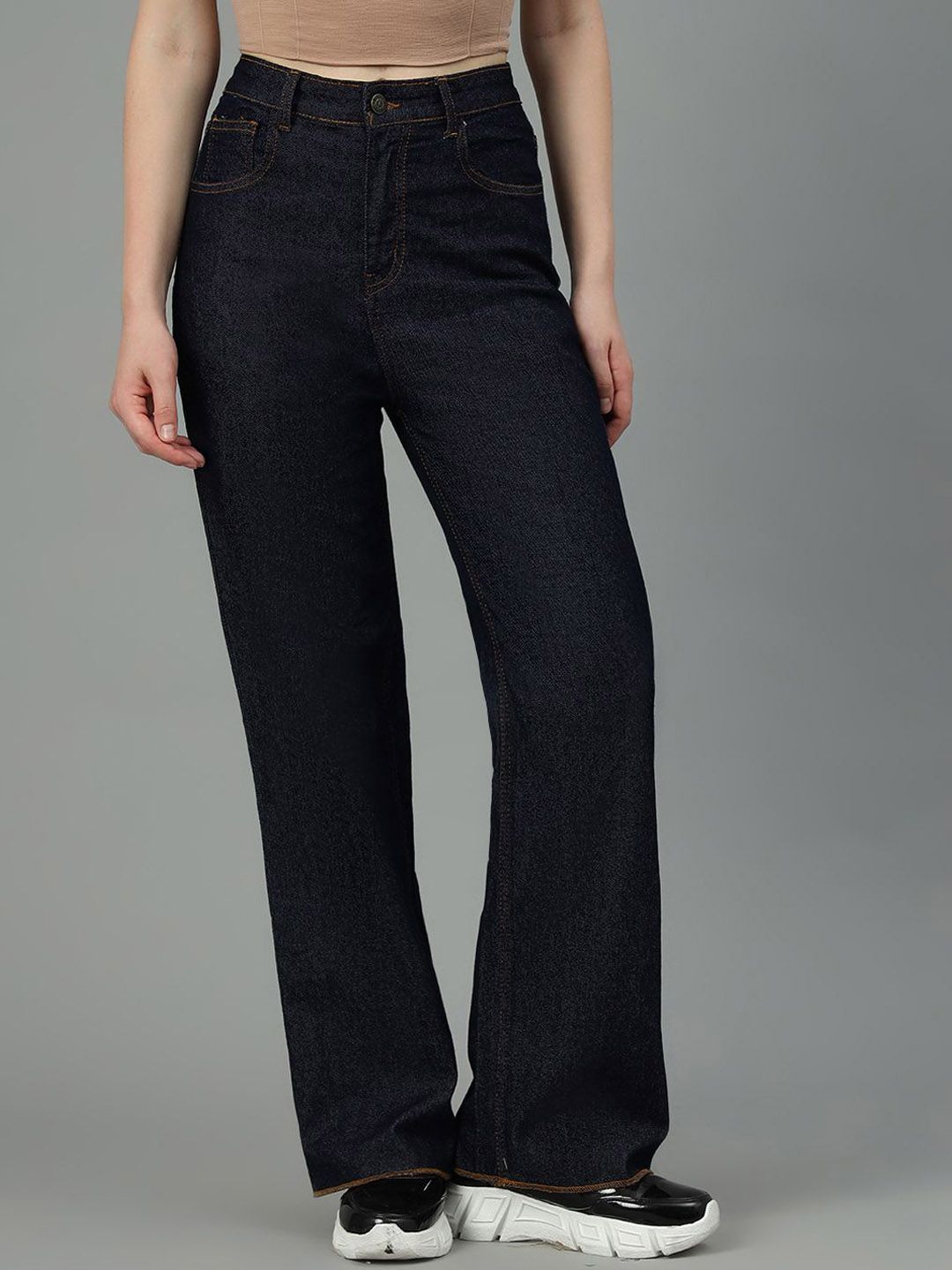 Kotty Women Jean Bootcut High-Rise Stretchable Jeans