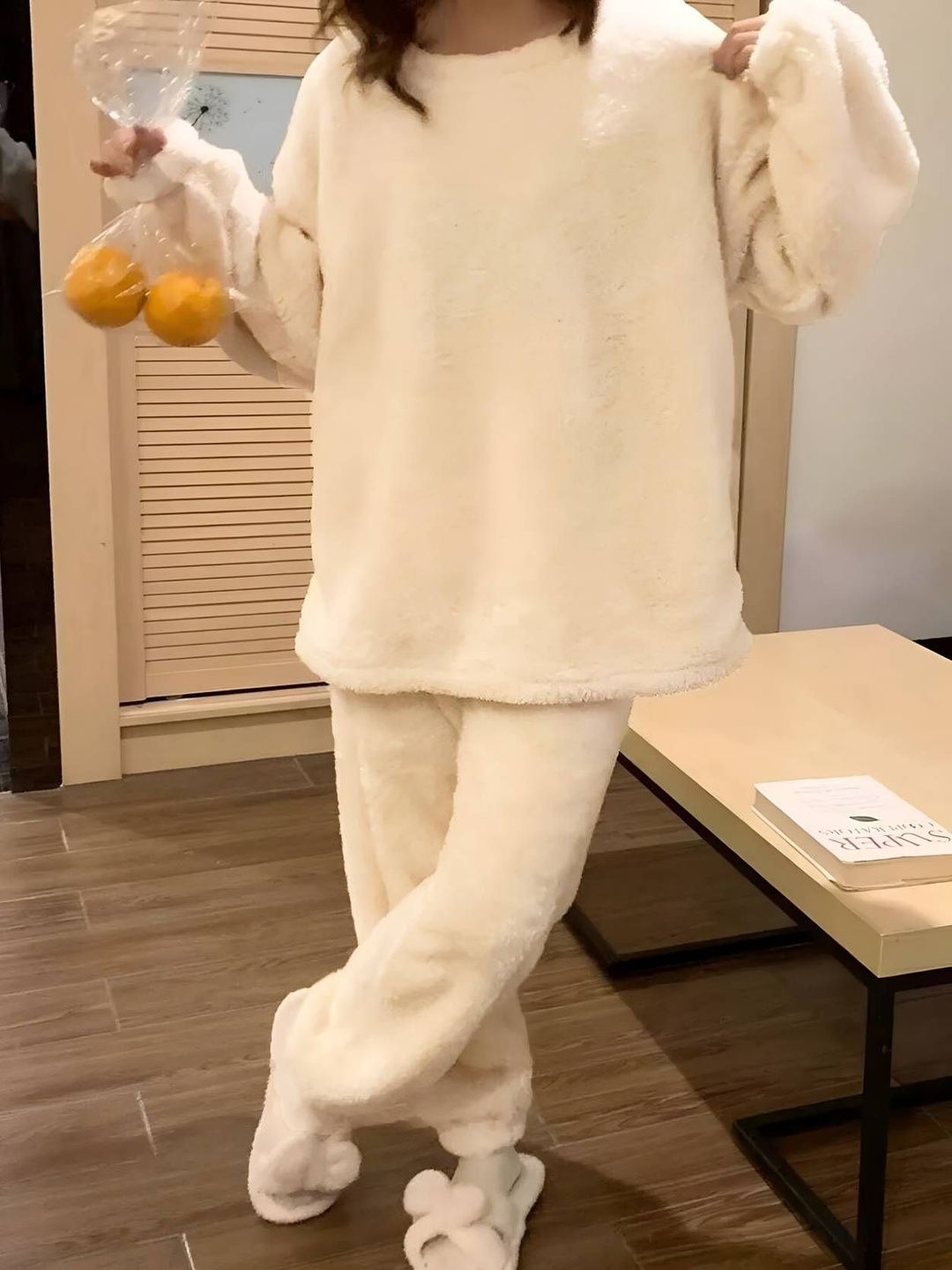 Kotty Round Neck Long Sleeves T-shirt With Pyjamas