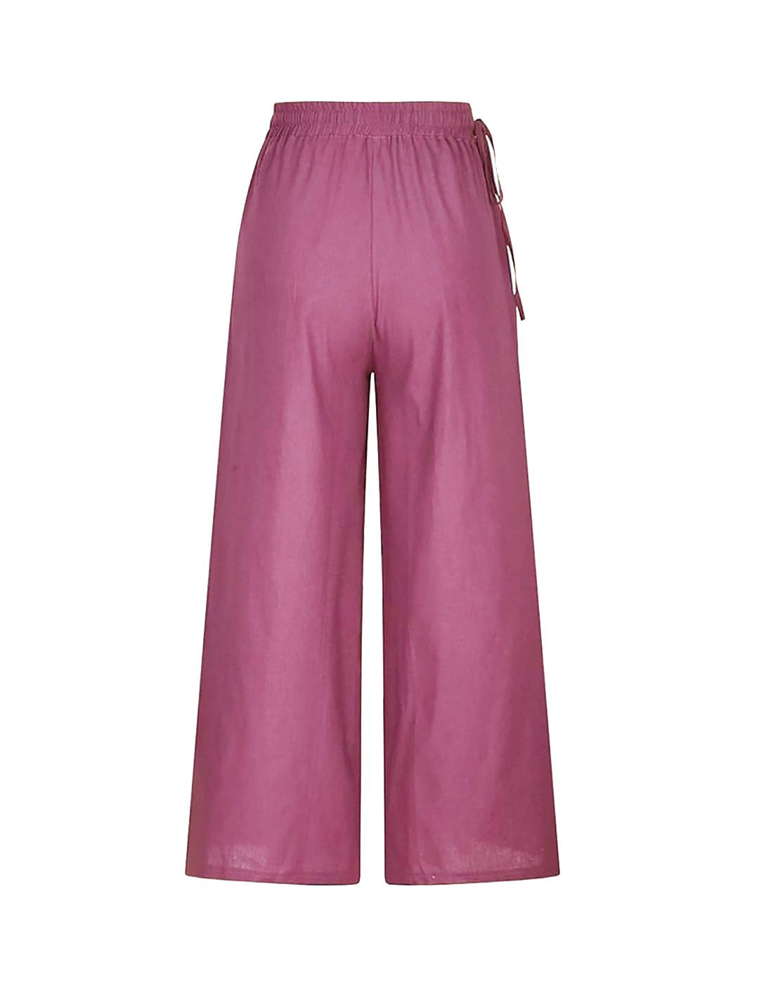 Kotty Women Loose Fit High-Rise Trousers