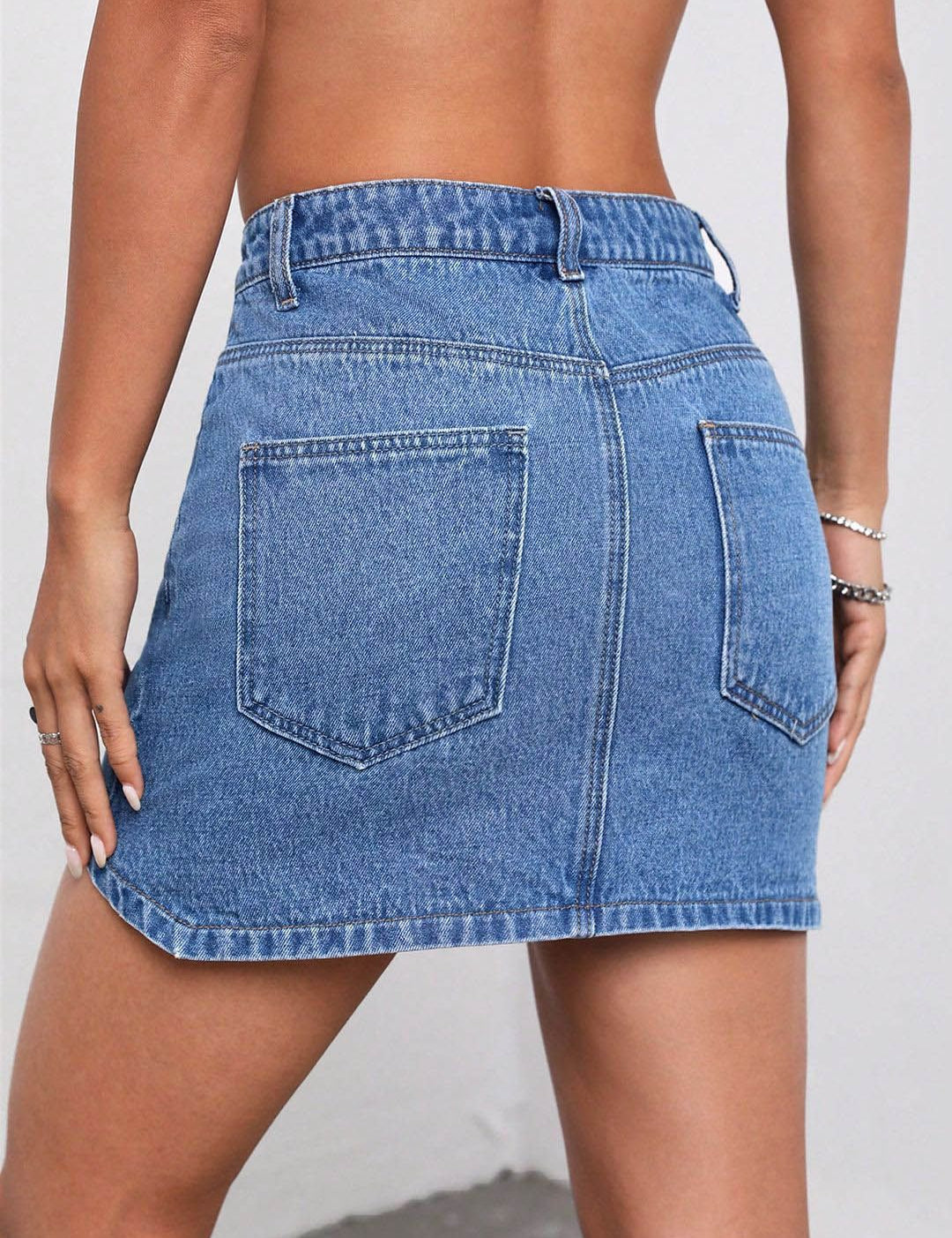 Kotty A-Line Above Knee Length Skirt