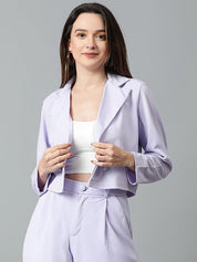 KOTTY Basics Double Breasted Crop Blazer
