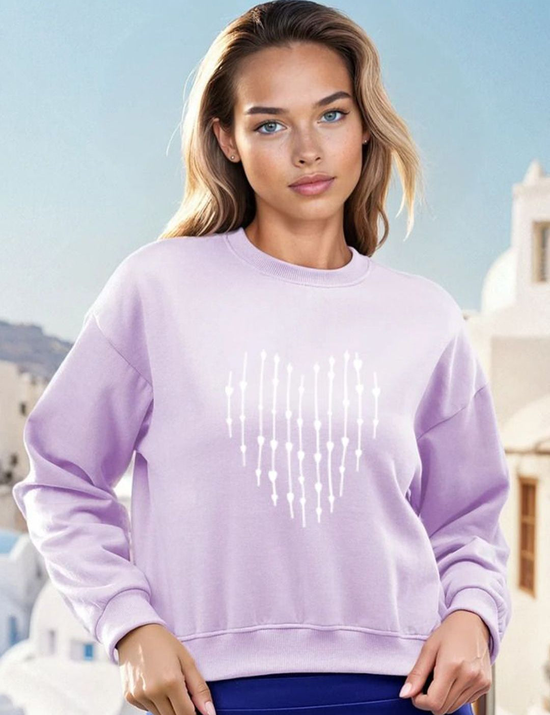 Kotty Women Graphic Printed Full Sleeves Sweatshirt