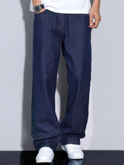 Kotty Men Relaxed Fit Mid-Rise Stretchable Jeans