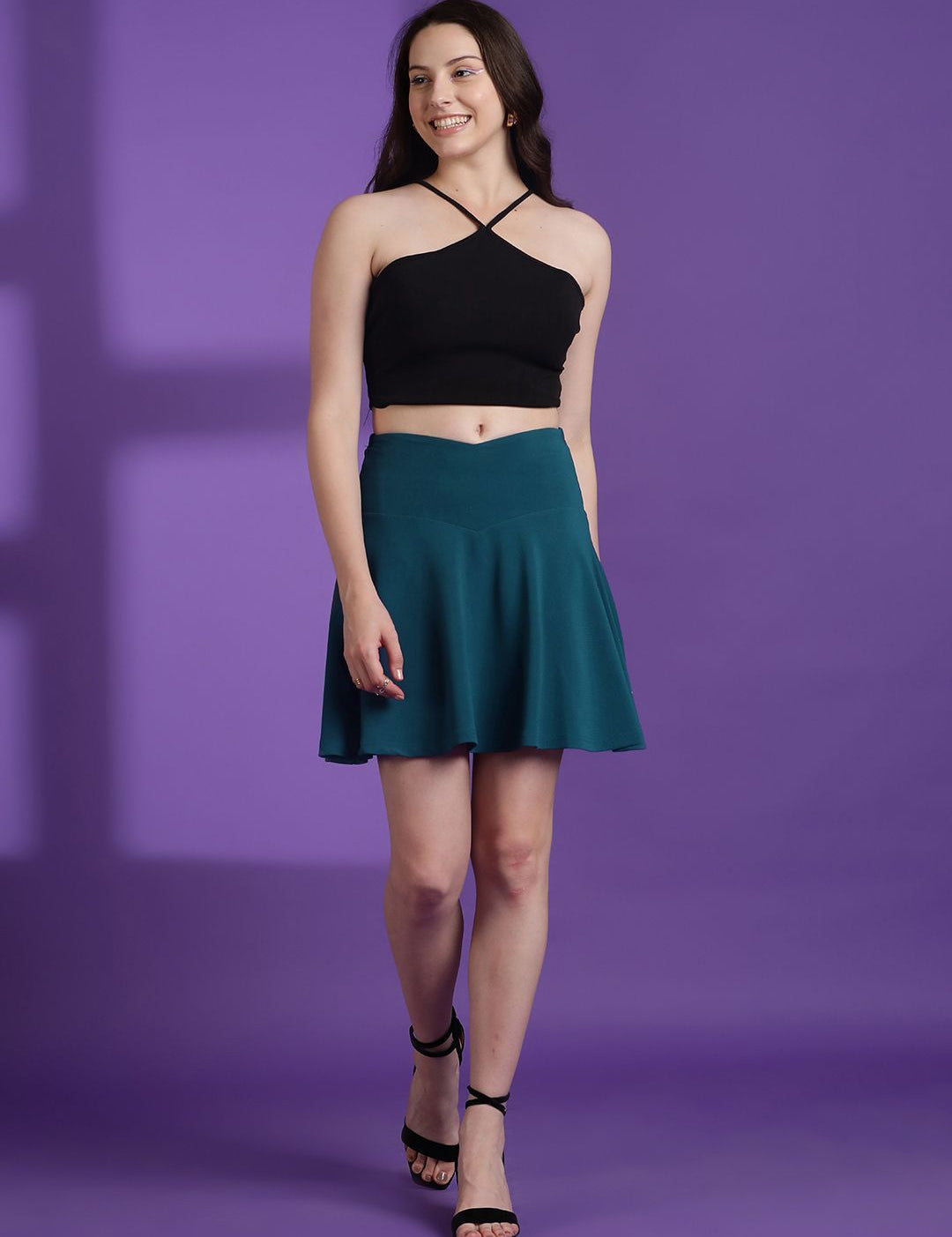  Kotty Flared Above Knee Skirts