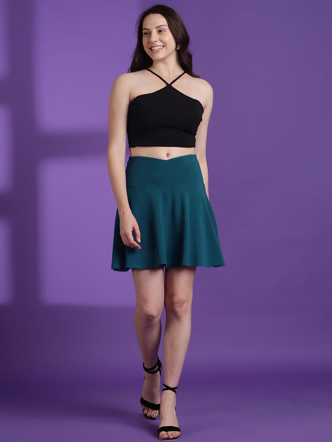  Kotty Flared Above Knee Skirts