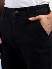 Kotty Men Low-Rise Wrinkle Free Cargos Trousers