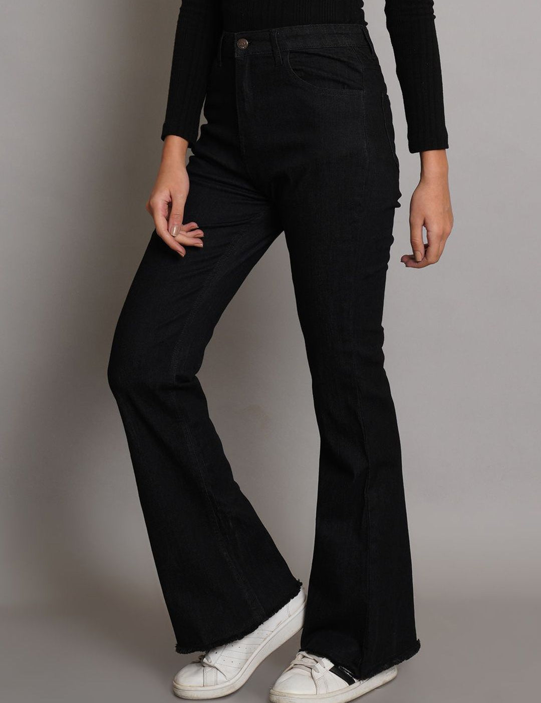 Kotty Women Bootcut High-Rise Stretchable Jeans