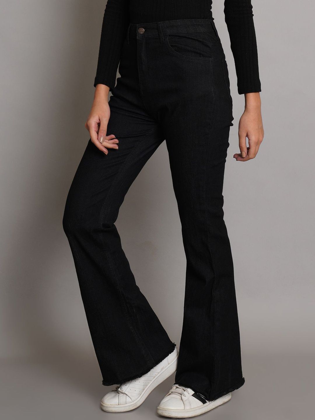 Kotty Women Bootcut High-Rise Stretchable Jeans