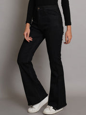 Kotty Women Bootcut High-Rise Stretchable Jeans