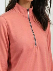 Kotty Women Round Neck Dry Fit Pullover Sweatshirt