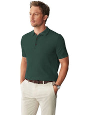 Kotty Men Polo Collar Pockets T-shirt